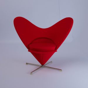 Heart-Shaped Cone Chair, 1958, Verner Panton