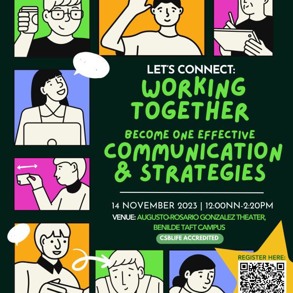 29th DF ACTIVITIES POSTER - 11.14.23 - BDA - Let's Connect Working together become Effective Communication and Strategies_v3
