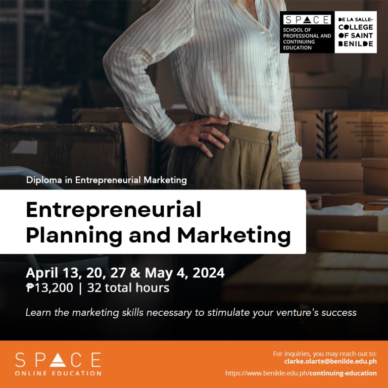 Entrepreneurial Planning and Marketing