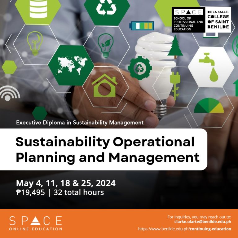 Sustainability Operational Planning and Management
