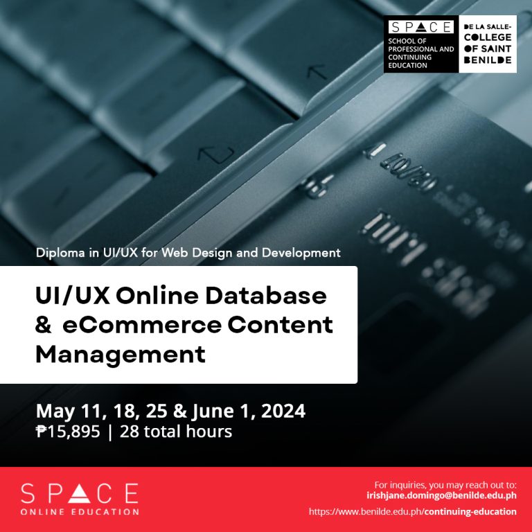 UI/UX Online Database and e-Commerce Content Management