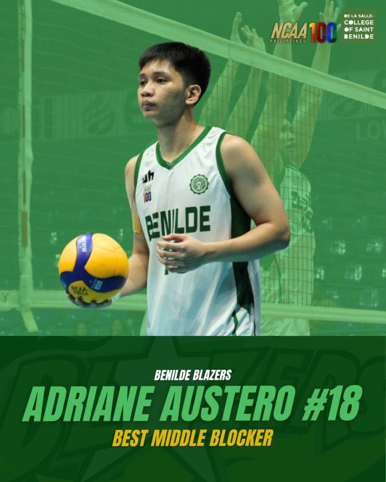 NCAA Season 100 Volleyball Champion 3