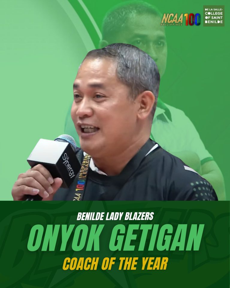 NCAA Season 100 Volleyball Champion 5