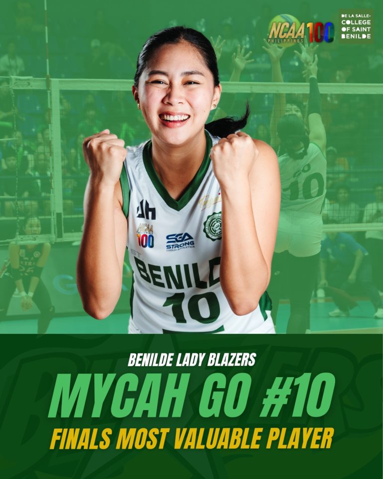 NCAA Season 100 Volleyball Champion 6