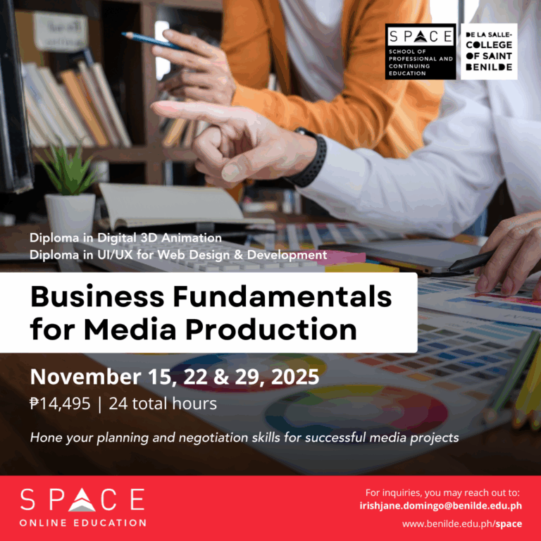 Business Fundamentals for Media Production (Nov 15)