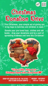 Perspective October 2025 [Be-PIA] Christmas Donation_18 Dec