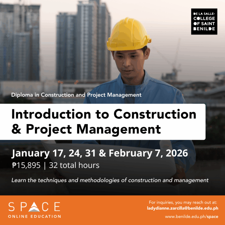 Intro to Construction and Project Mgmt (Jan 17)