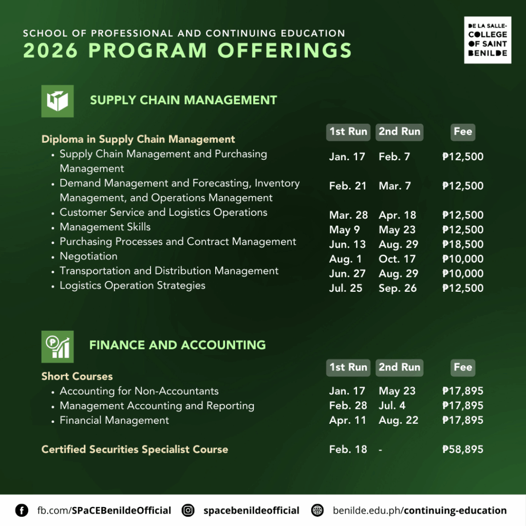 SPaCE-Supply Chain & Finance (2026)