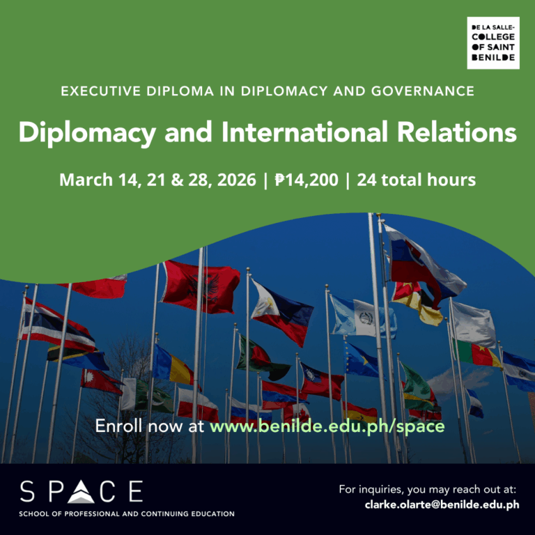Diplomacy & International Relations (Mar 14)