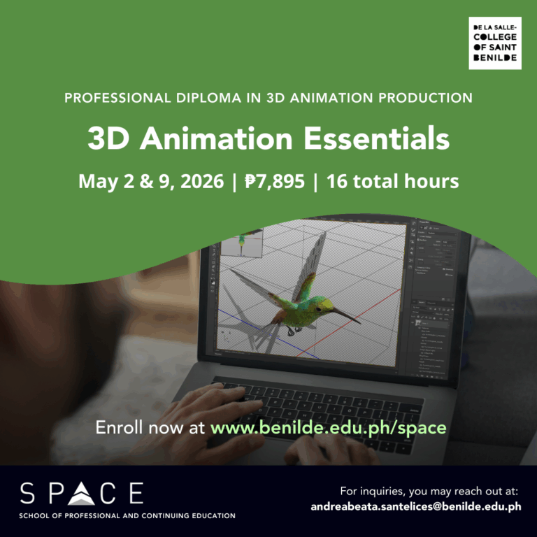 3D Animation Essentials (May 2)