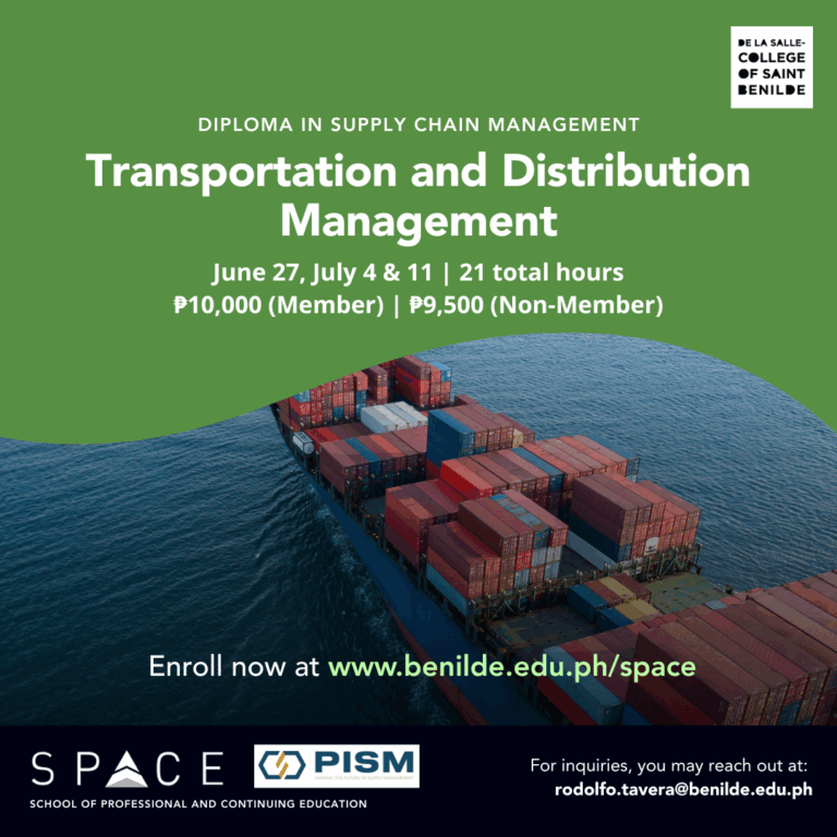 Transportation and Distribution Mgmt (Jun 27)