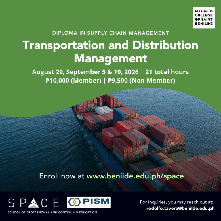 Transportation and Distribution Mgmt (Aug 29)