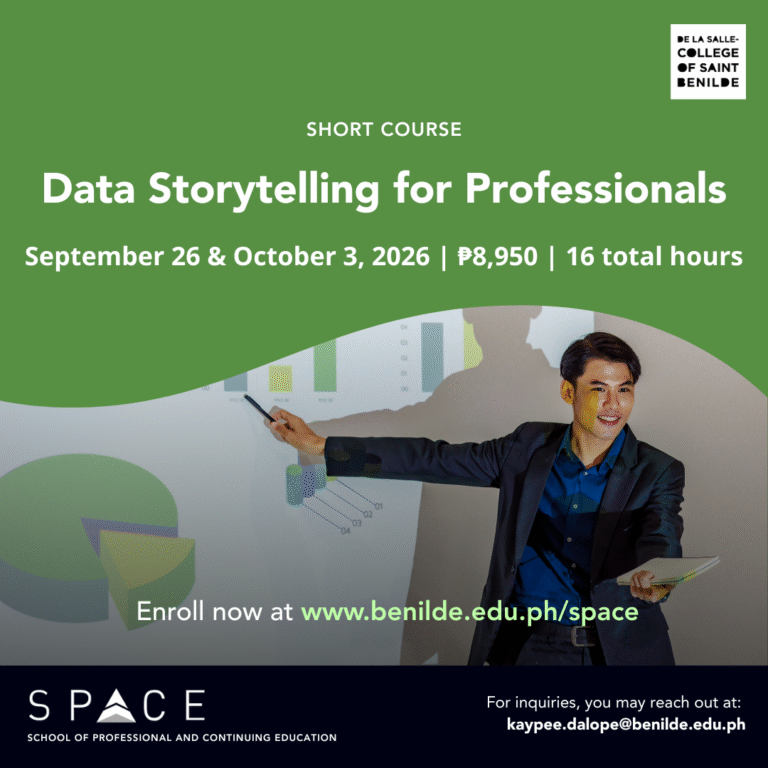 Data Storytelling for Professionals (Sep 26)