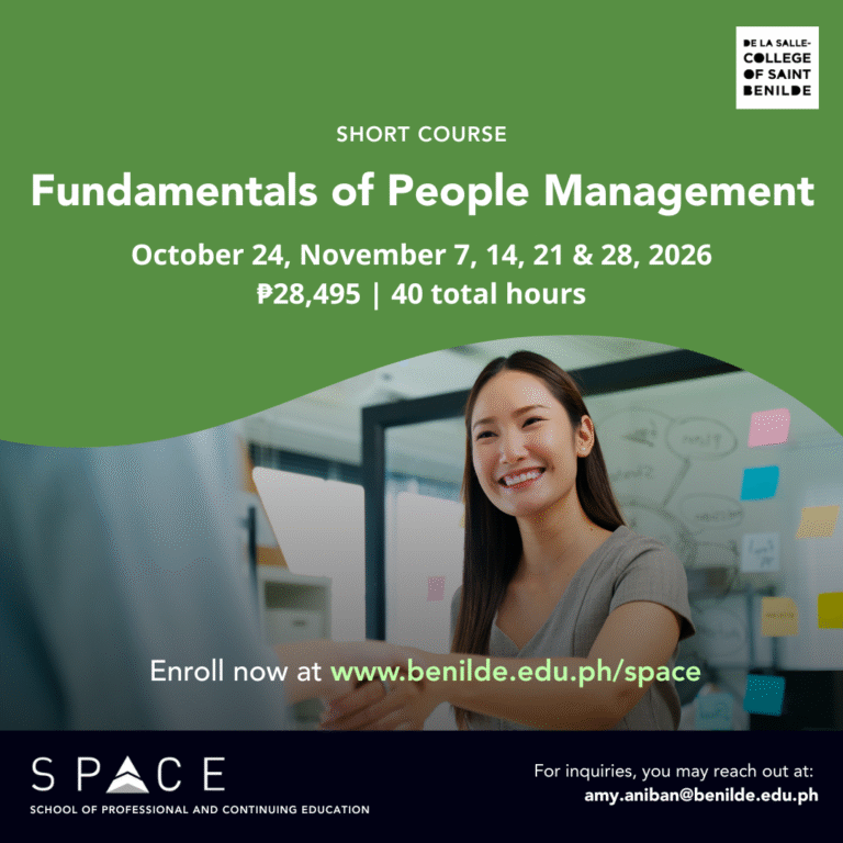 Fundamentals of People Management (Oct 24)
