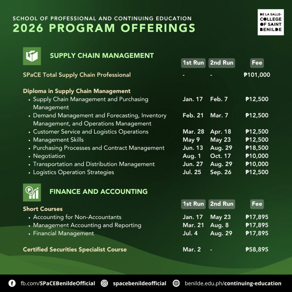 SPaCE-Supply Chain & Finance (2026)