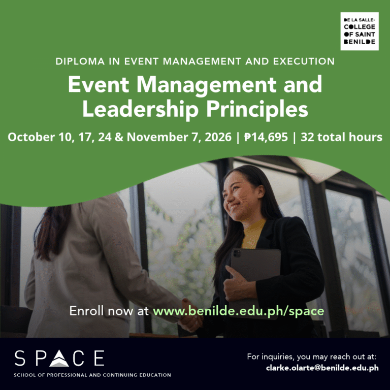Event Mgmt and Leadership Principles (Oct 10)