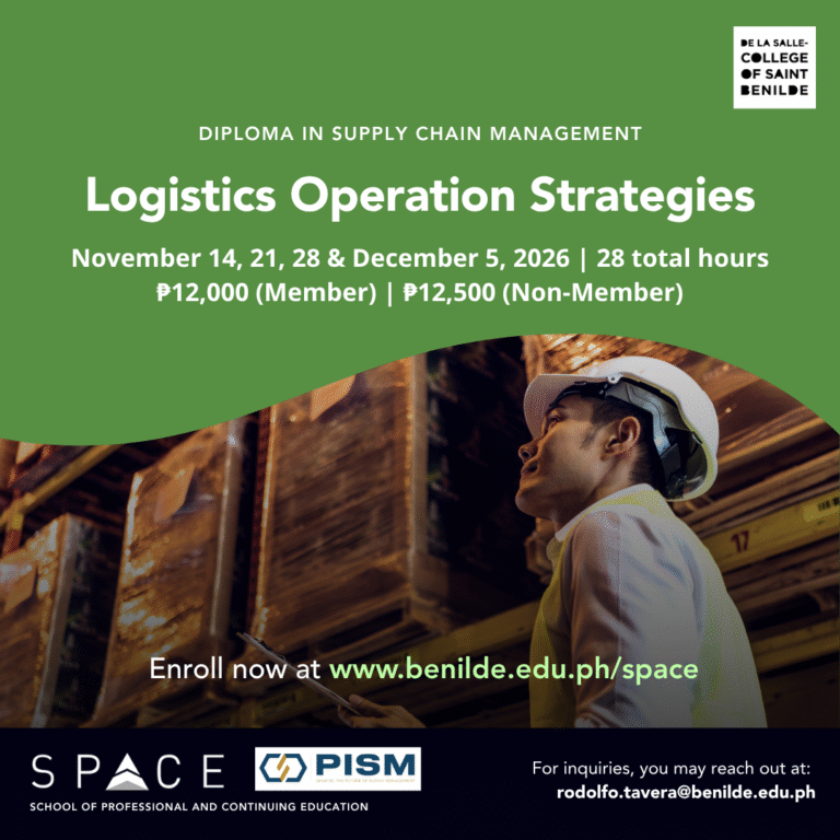Logistics Operation Strategies (Nov 14)