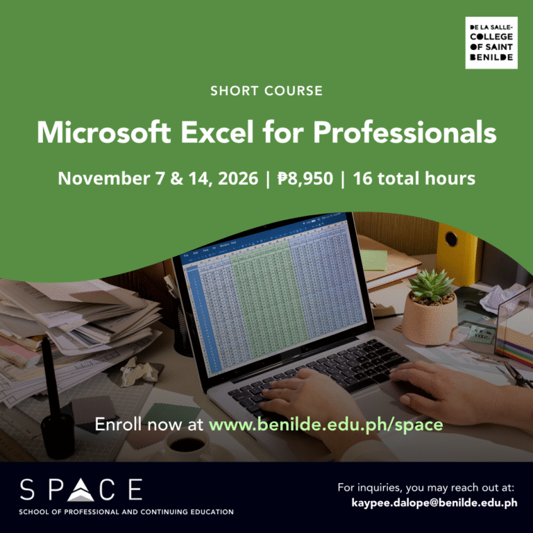 Microsoft Excel for Professionals (Nov 7)